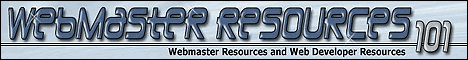 webmaster resources 101